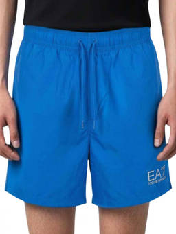EA7 Emporio Armani - Blue Logo Shorts