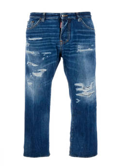 Dsquared2 - Blue Mid Rise Jeans