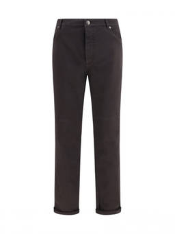 Brunello Cucinelli - Dark Brown Regular Jeans