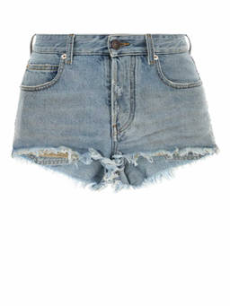 Balenciaga - Light Blue Mini Shorts