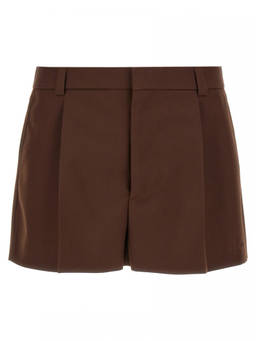 Gucci - Brown Wool Shorts