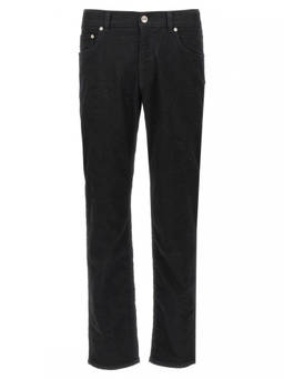 Etro - Black Jacquard Jeans
