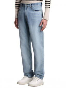EMPORIO ARMANI - Light Blue Mid Rise Jeans