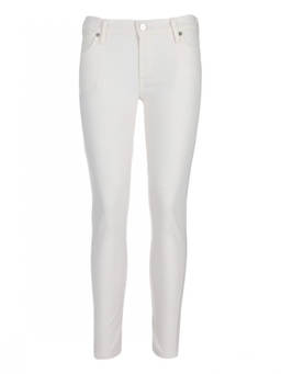 Citizens of Humanity - White Skinny Mid Rise Jeans