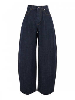 JACQUEMUS - Blue Lose Fit Jeans