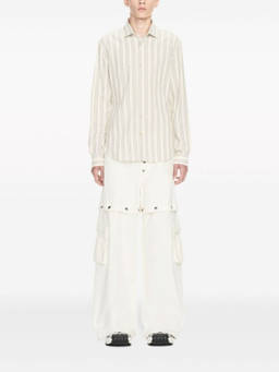 OFF-WHITE - White Logo Baggy-Fit Jeans