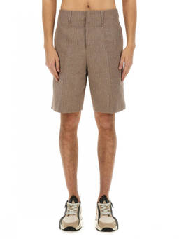 Fendi - Brown Solid Shorts