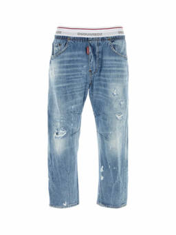 Dsquared2 - Navy Blue Regular None Jean