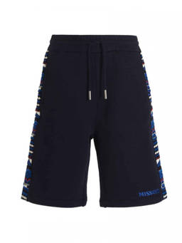 Missoni - Navy Blue Logo Shorts