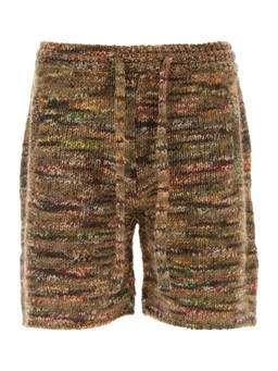 Alanui - Brown Knitted Shorts