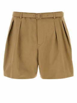 Saint Laurent - Beige Solid Shorts