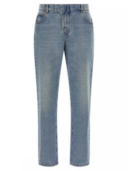 BALMAIN - Blue Denim Jeans