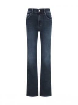 Haikure - Blue Flared Low Rise Jeans