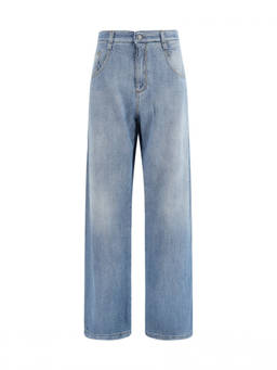 Ermanno Scervino - Light Blue Loose High Rise Jeans