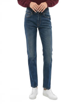 Stella McCartney - Blue Slim High Rise Jeans