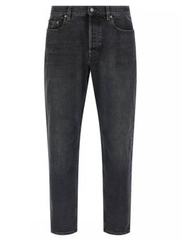Saint Laurent - Black Mid Rise Jeans