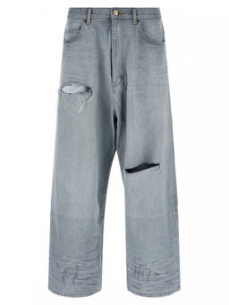 Balenciaga - Light Blue Loose Jeans