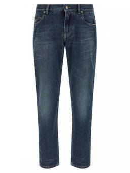 Dolce&Gabbana - Dark Blue Slim Jeans