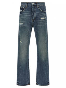 Purple Brand - Blue Mid Rise Jeans