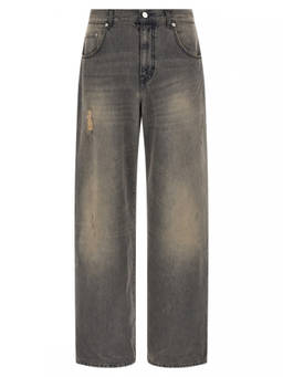 Sefr - Grey Straight Jeans