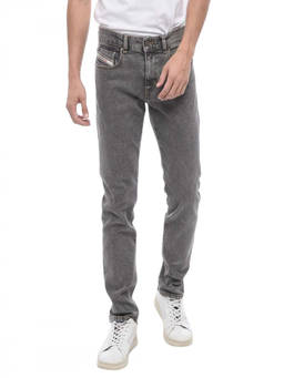 Diesel - Grey Mid Rise Jeans