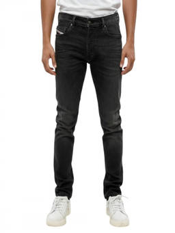 Diesel - Black Mid Rise Jeans