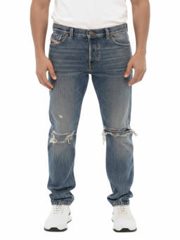 Diesel - Blue Mid Rise Jeans
