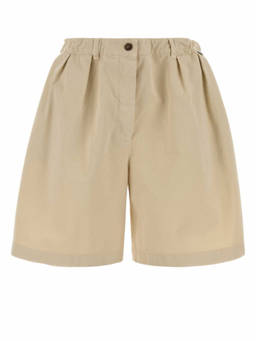 PRADA - Beige Solid Shorts