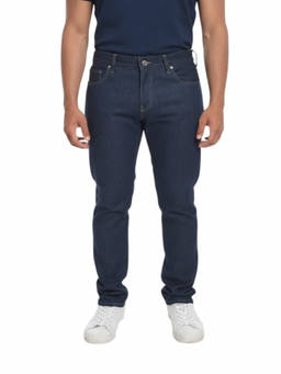 OFF-WHITE - Dark Blue Skinny Jeans