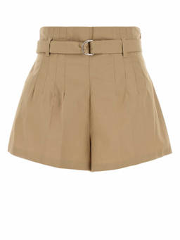 PRADA - Beige Solid Shorts