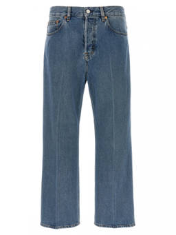 Gucci - Light Blue Cropped Jeans