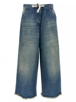 Moncler - Blue High Waist Jeans