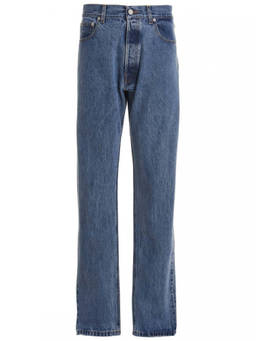 Vtmnts - Blue Straight Leg Jeans