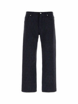 Fendi - Dark Blue Logo Jeans