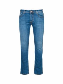 Jacob Cohen - Blue Mid Rise Jeans