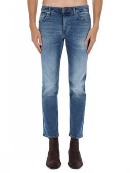 Boss - Blue Mid Rise Jeans