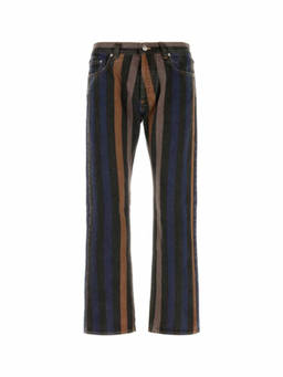Versace - Multicolor Mid Rise Jeans