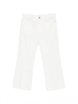 Toteme - White Denim Cotton Jeans