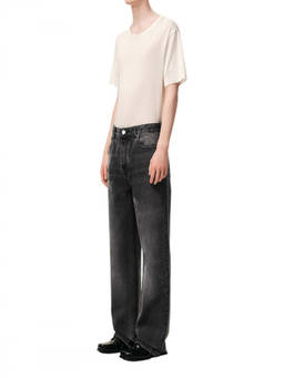 AMI Paris - Black Mid Rise Jeans