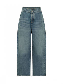 THE ATTICO - Navy High Rise Jeans