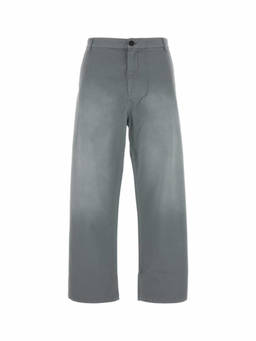 Miu Miu - Grey Straight Mid Rise Jeans
