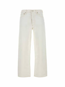 AGOLDE - White Denim Henson Jeans