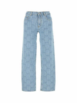 Kenzo - Light Blue Embroidered Denim Jeans
