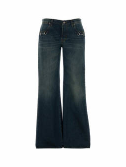 Gucci - Blue Bootcut Mid Rise Jeans