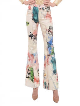 Andersson Bell - Multicolor Bootcut Mid Rise Jeans