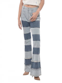 Andersson Bell - Grey Bootcut Mid Rise Jeans