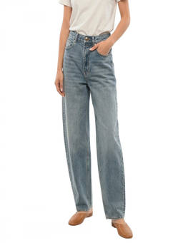Zimmermann - Blue Relaxed High Rise Jeans