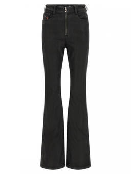 Diesel - Black Bootcut High Rise Jeans