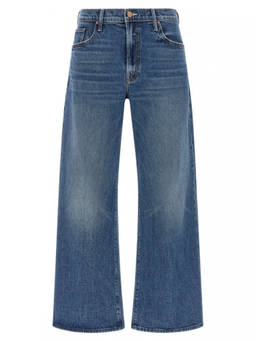 Mother Denim - Blue Relaxed Mid Rise Jeans