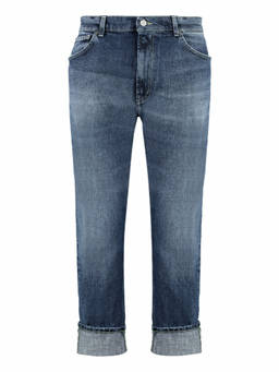 Dondup - Blue Mid Rise Jeans